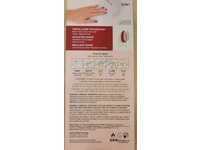 Dashing Diva Glaze Semi-Cured Gel Nail Strips Kit, Ruby Red Apple, 32 Count - Image 4