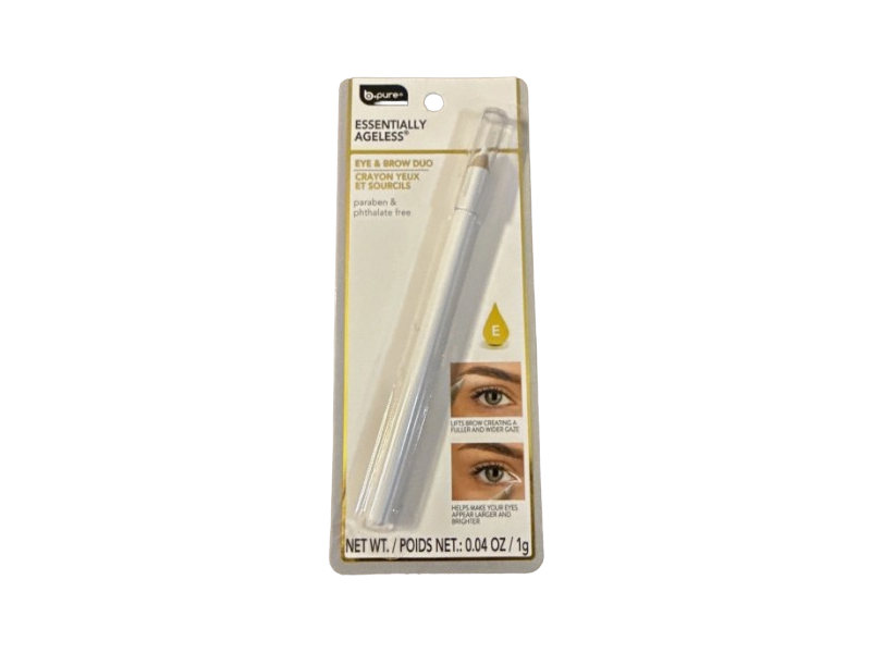 b.Pure Eye & Brow Duo, White, 0.04 fl oz/1 g
