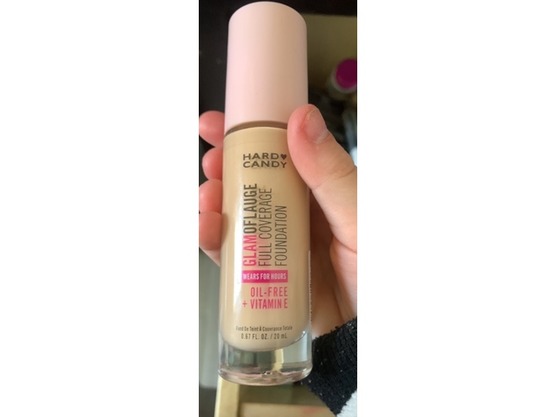 Hard Candy Glamoflauge Full Coverage Foundation, 1506 Nude, 0.67 fl oz/20 mL