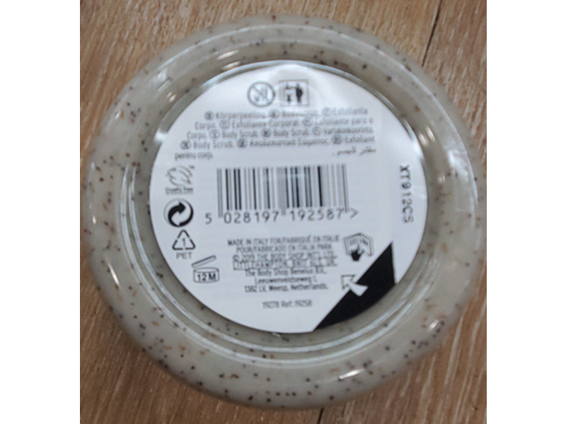 The Body Shop Exfoliating Cream Body Scrub, Coconut, 8.5 oz / 242 g