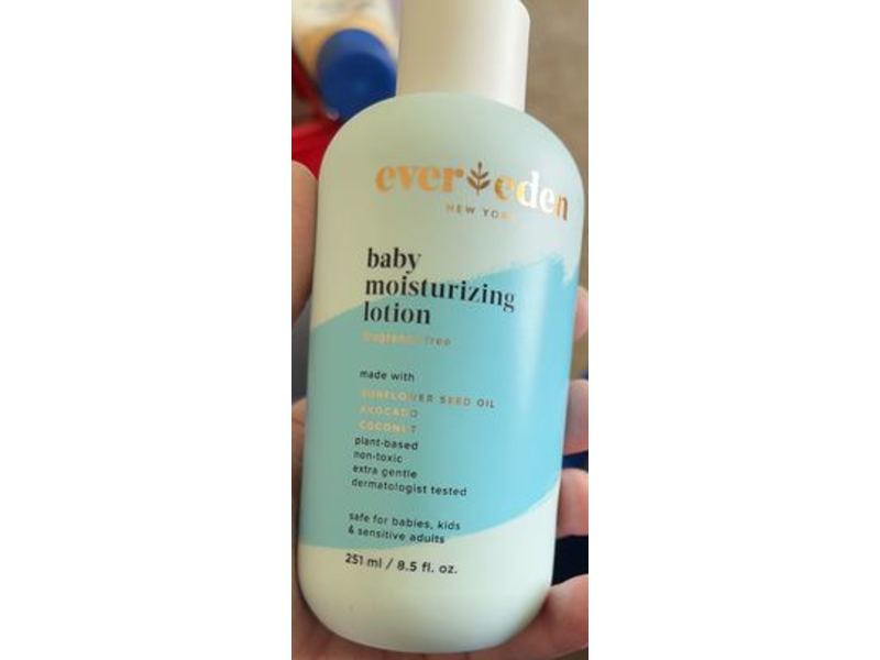 Evereden Baby Moisturizing Lotion, Fragrance Free, 8.5 fl oz/251 mL