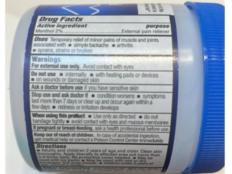 CVS Health Therapeutic Menthol Gel Pain Reliever, 8 fl oz/227 g