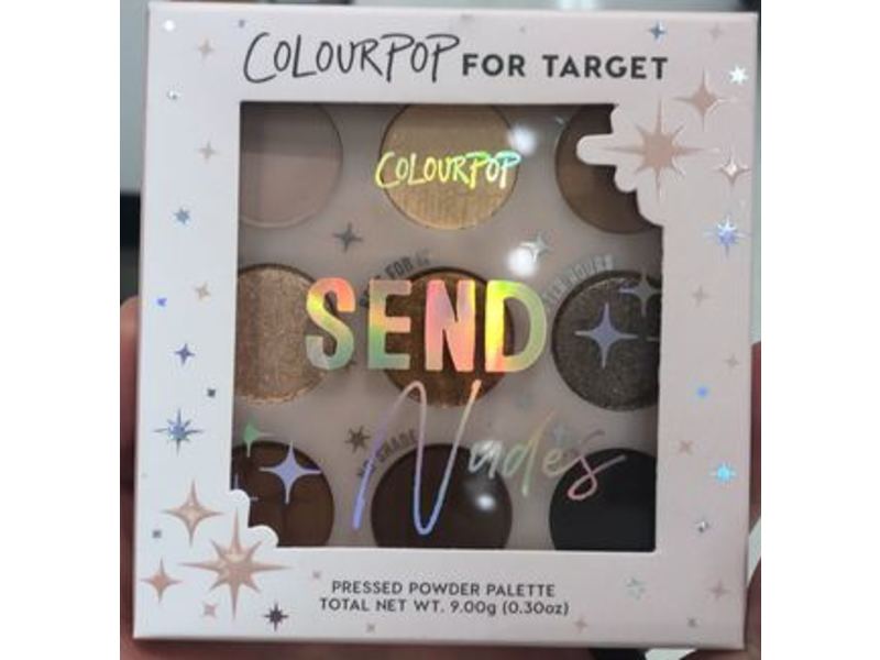 Colourpop Pressed Powder Palette, Send Nudes, 0.30 oz/9 g