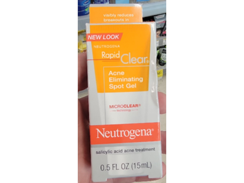 Neutogena Rapid Clear Acne Eliminating Spot Gel, 0.5 fl oz/15 mL