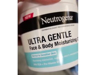 Neutrogena Ultra Gentle Face & Body Moisturizing Cream, Normal To Sensitive Skin, 11 oz/311 g - Image 3