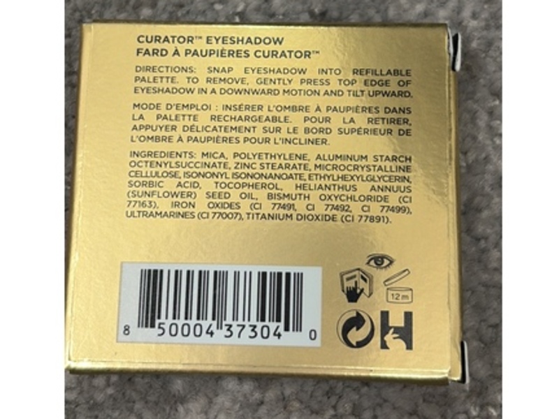 Hourglass Curator Eyeshadow, Coy, 0.03 oz/1 g