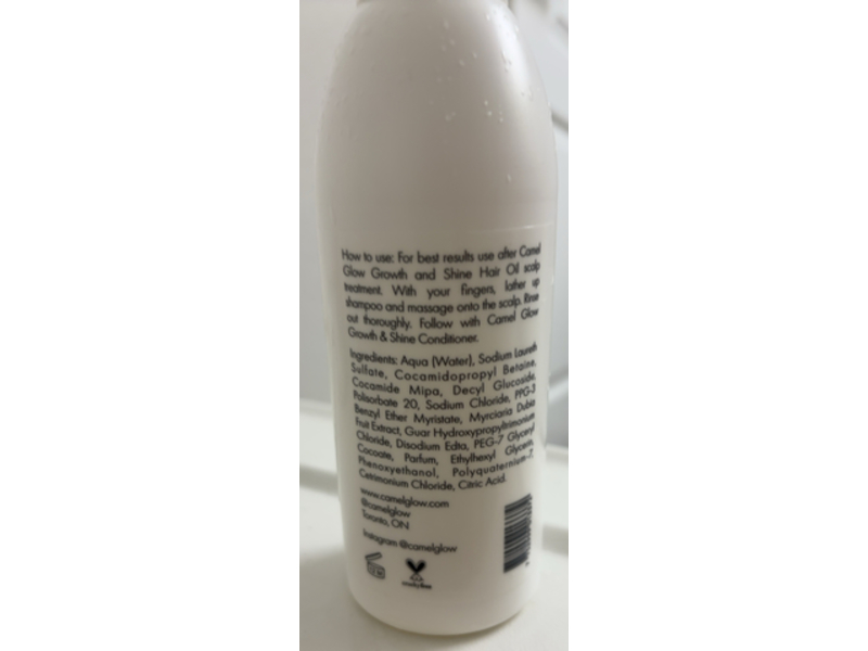 Camel Glow Growth & Shine Shampoo, 8.4 fl oz