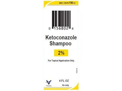 Ketoconazole Shampoo 2%, 4 fl oz, Vionna (Rx)
