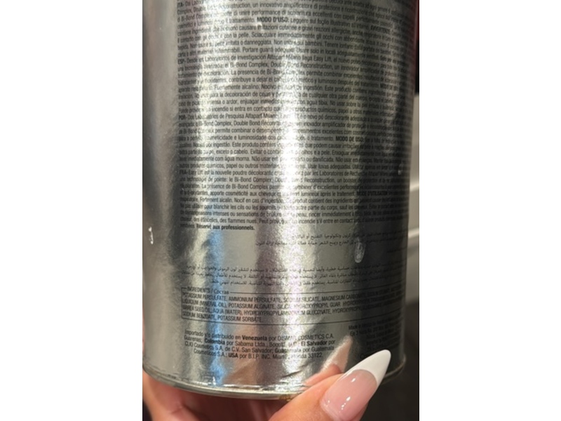 Alfaparf Milano Bb Bleach System, Easy Lift 7, 14.1 oz/400 g