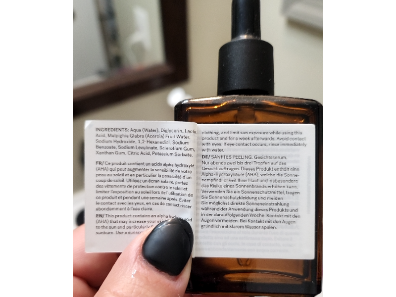 Typology Lab-1015 Lactic Acid Gentle Resurfacing Serum, 1 fl oz/30 mL