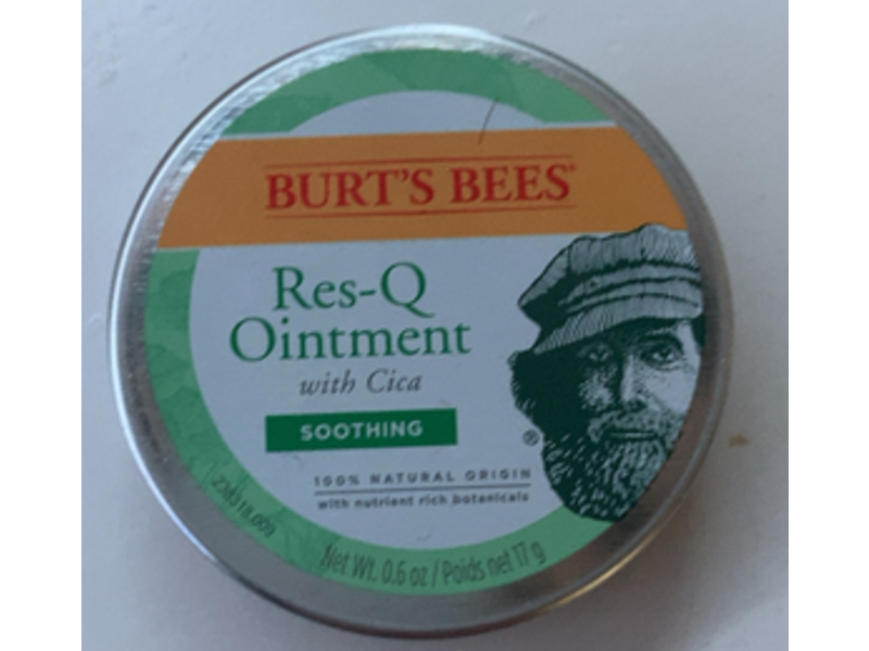 Burt's Bees Res-Q Ointment, Cica Soothing, 0.6 oz/17 g