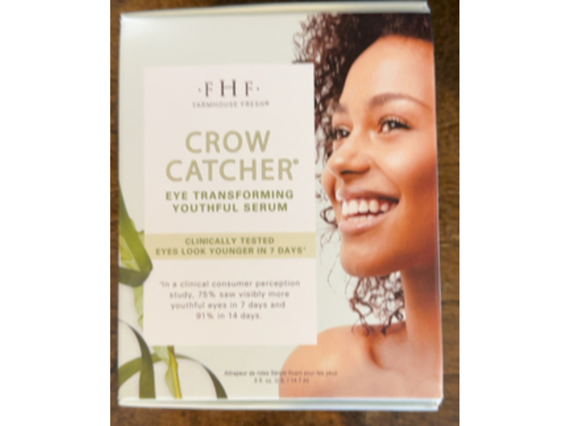 FarmHouse Fresh Crow Catcher Eye Transformation Youthful Serum, 5 fl oz/14.7 mL