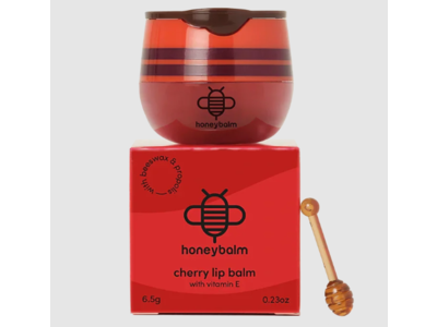 Honeybalm Lip Balm, Cherry, 0.23 oz/6.5 g