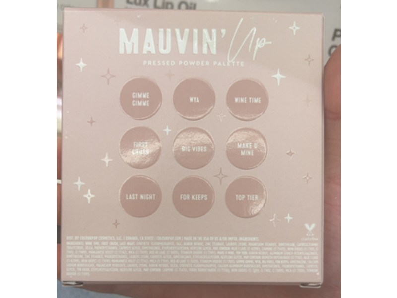 Colourpop Pressed Powder Palette, Mauvin' Up, 0.30 oz/9.00 g