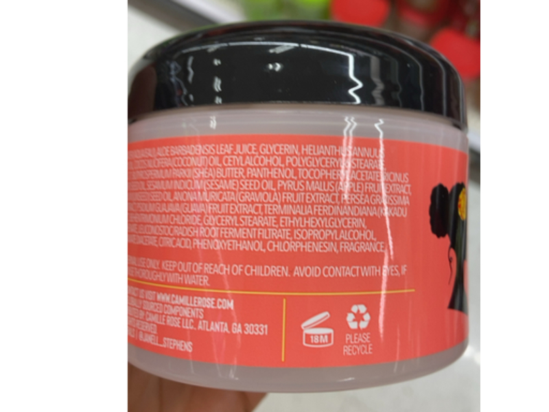 Camille Rose Guava Slip Whipped Souffle, 8 fl oz/240 mL