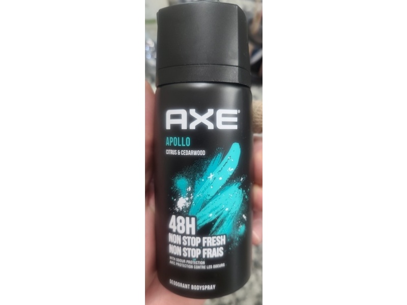 Axe Apollo Deodorant Body Spray, Citrus & Cedarwood, 150 mL