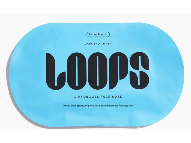 Loops Dark Spot Face Mask, 1 Hydrogel, 1.058 oz/30 g