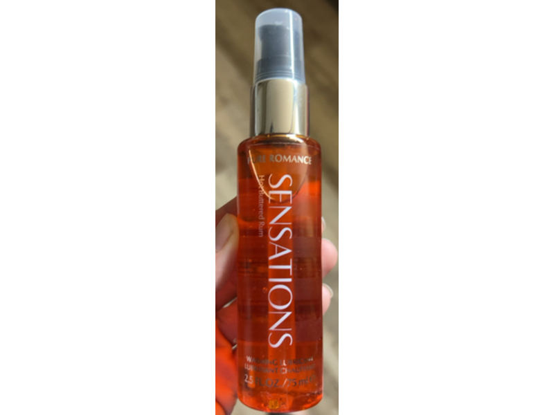 Pure Romance Sensations Warming Lubricant, hot buttered rum, 2.5 fl oz/75 mL