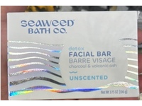 Seaweed Bath Co. Detox Facial Bar, Unscented, 3.75 oz/106 g - Image 2