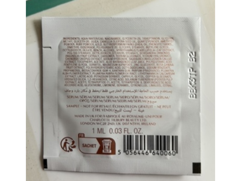 Charlotte's Magic Serum Crystal Elixir, 0.03 fl oz/1 mL