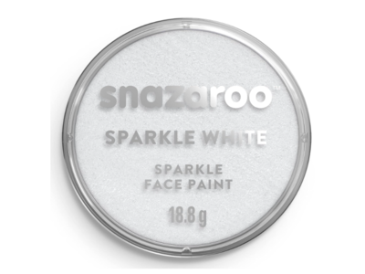 Snazaroo Face & Body Paint, White, 0.66 oz/18.8 g