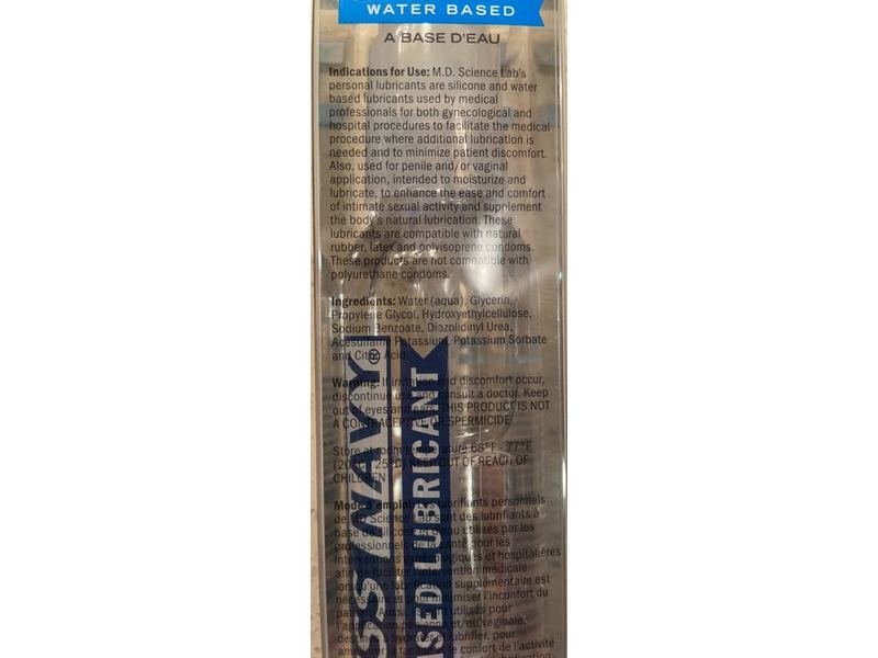 Swiss Navy Water Based Lubricant, 4 fl oz/118 mL