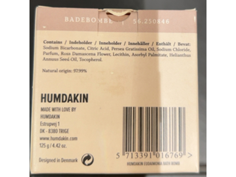 Humdakin Bath Bomb Eudaimonia