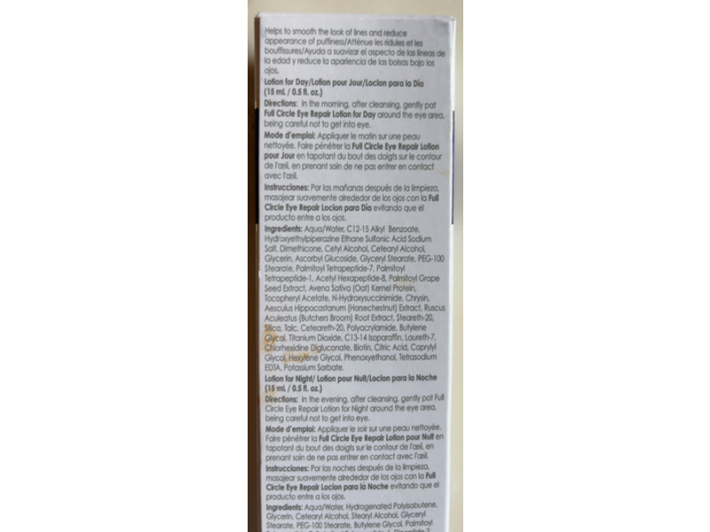 Circadia Full Circle Day & Night Eye Repair Lotions, 1.0 fl oz/30 mL