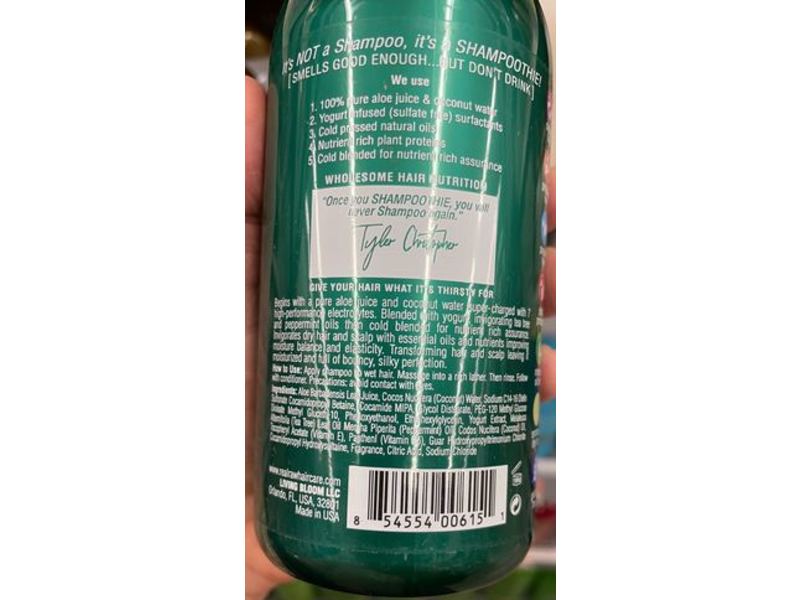 Real Raw Invigorate Shampoo, Tea Tree Energy, 12 fl oz/355 mL