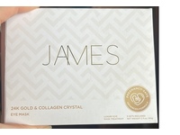 James 24k Gold & Collagen Crystal Eye Mask, 2 fl oz/60 g, Pack Of 5 - thumbnail 2