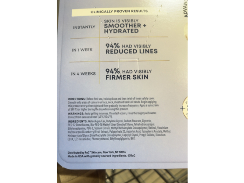 Roc Derm Correxion Firming Serum Stick, 1.0 oz/30 g, Pack Of 2