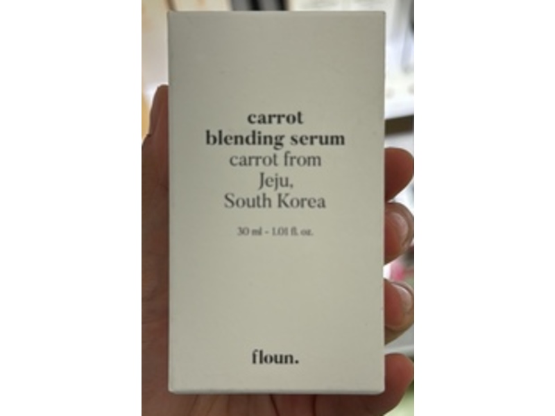 Floun Carrot Blending Serum, 1.01 fl oz/30 mL