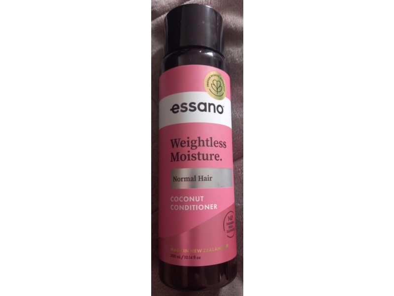 Essano Weightless Moisture Conditioner, Coconut, 10.14 fl oz/300 mL
