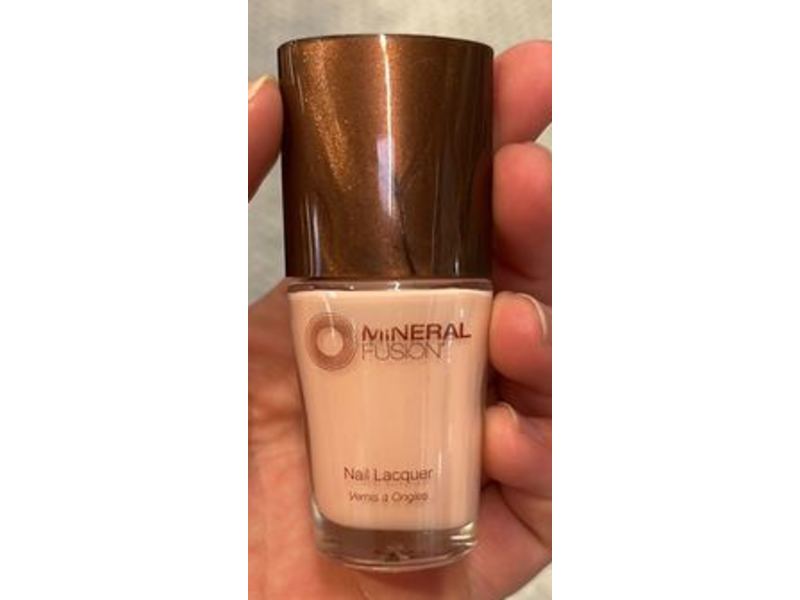 Mineral Fusion Nail Lacquer, Blushing Crystal, 0.33 fl oz