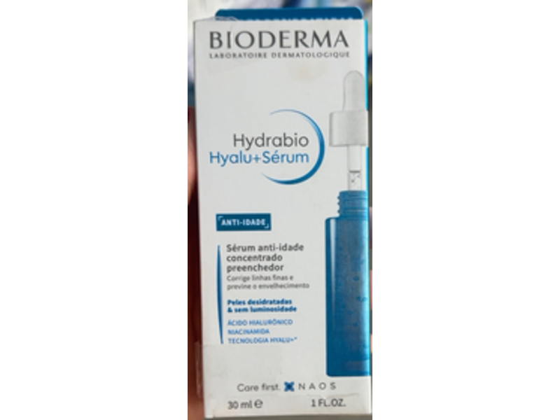 Bioderma Hydrabio Hyalu+Serum, 1 fl oz/30 mL