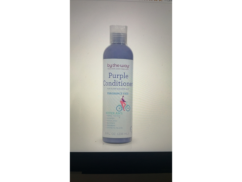 By The Way Purple Conditioner, 8 fl oz/236mL