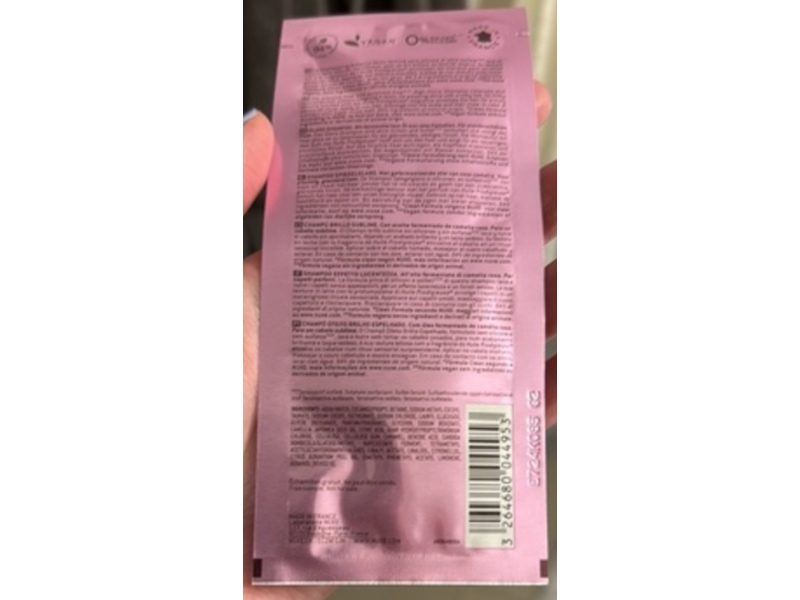 Nuxe Paris Hair Prodiqieux Hair Shine Shampoo, 0.24 fl oz/7 mL