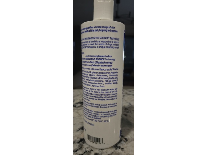 Virbac Ketochlor Shampoo, Antiseptic & Cleansing, 16 oz/473 mL