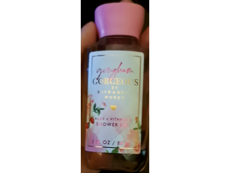 Bath & Body Works, Gingham Gorgeous Shower Gel, 3 fl oz/88 ml