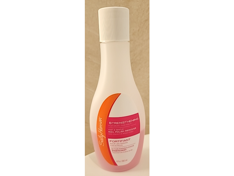 Sally Hansen Strengthening Nail Polish Remover, 8 fl oz/236.5 mL