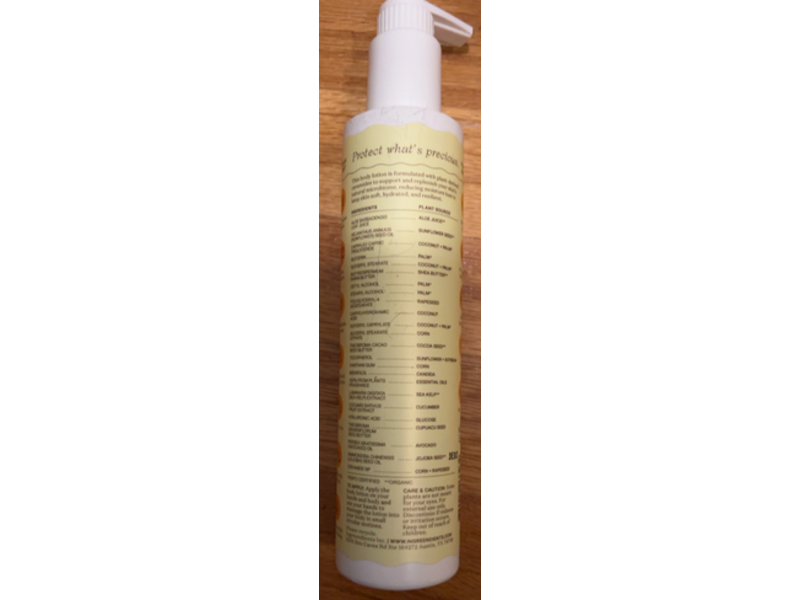 Ingreendients Nourishing Body Lotion, 9.6 fl oz/284 mL