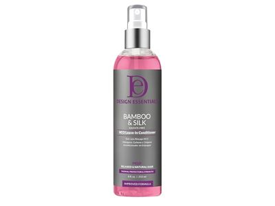 Design Essentials Bamboo & Silk HCO Leave-In Conditioner, 8 fl oz/233 mL