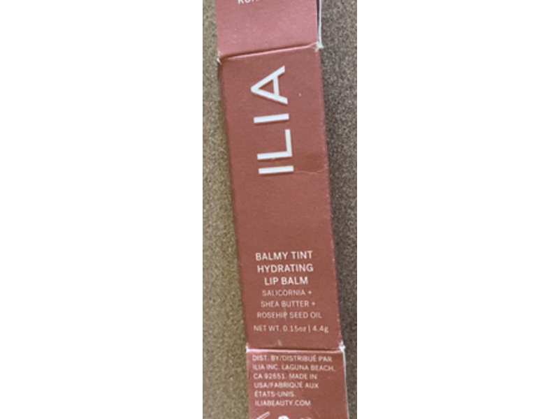 Ilia Balmy Tint Hydrating Lip Balm, Runaway, 0.15 oz/4.4 g