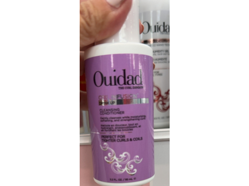 Ouidad Coil Infusion Drink Up Cleansing Conditioner, 3.2 fl oz/95 mL