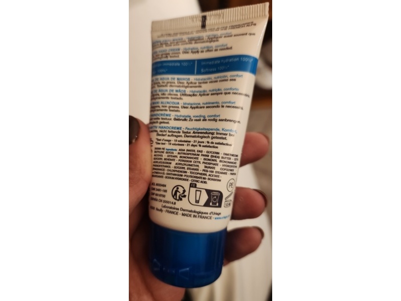 Uriage Eau Thermale Water Hand Cream, 1.7 fl oz/50 mL