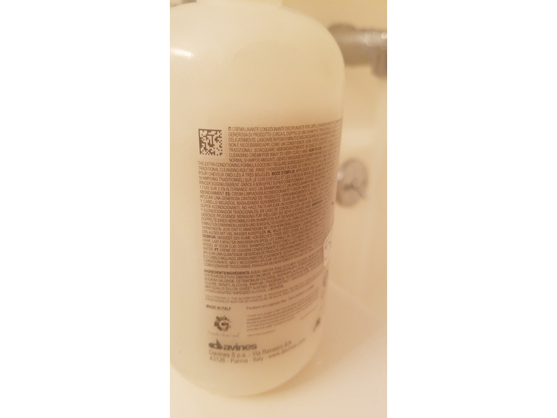 Davines Love Curl Cleansing Cream, 16.9 fl oz/500 mL