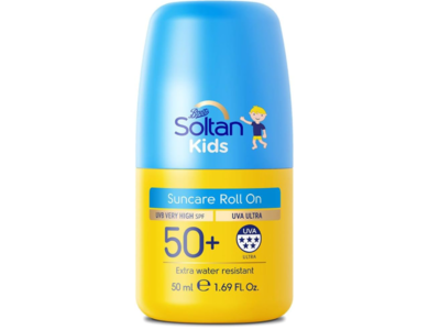 Boots Soltan Kids Suncare Roll On, SPF 50+, 1.69 fl oz/50 mL