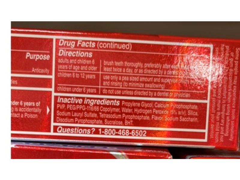 Colgate Optic White Renewal Toothpaste, Brilliant Shine, 3 oz/85 g