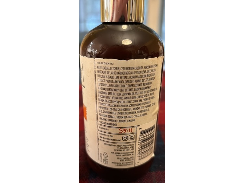 CurlSmith Moisture Memory Reactivator, 8 fl oz/237 mL