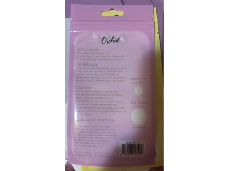 Orchid Dark Spot Patches, 24 Count